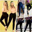 Colombian Jeans for Women Butt Lift Butt Lifting Jeans Women Black Pantalones Colombianos para Mujer Levanta Cola Negro (Black)