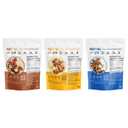 NuTrail Nut Granola Cereal, Variety Pack, No Sugar Added, Keto, Low Carb, Gluten Free, Grain Free, Healthy Breakfast 8 oz. 3 Count, Expiry: 12/11/26