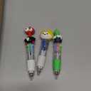 CZWZ 100Pcs Mini Multicolor Pens in One 4-in-1 Cute Pens Bulk for Kids, Ballpoint Pen for Birthdays and Children's Parties, Fun Gifts Assorted Ink Kawaii Pen