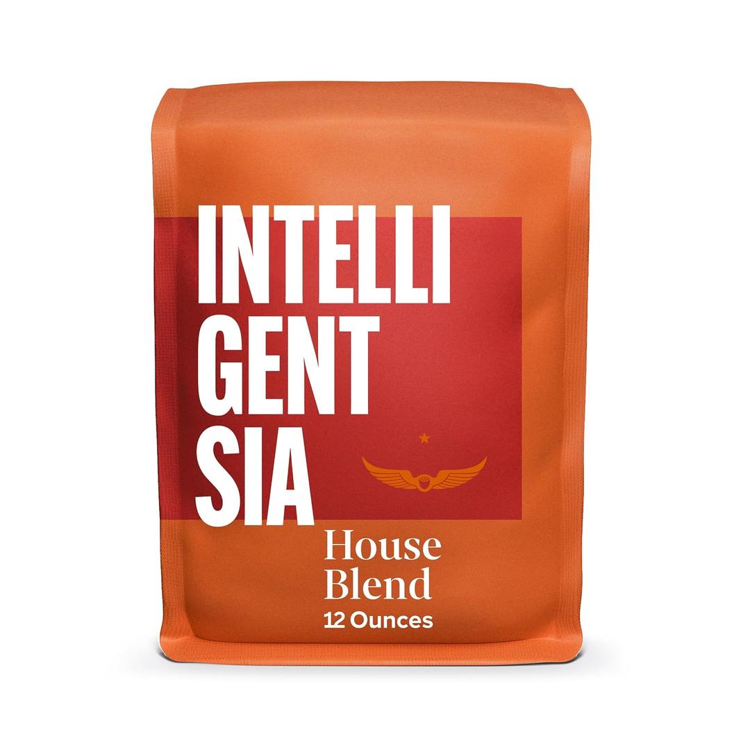 Intelligentsia Whole Bean Coffee, Light Roast, House Blend 12 Ounces (Best By 12/14/26)