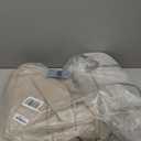 Dark Flax Linen Pinch Pleated Curtains 105 Inches Long for Bedroom Taupe Beige 100% Black Out Floor to Ceiling Sound Dampening Double Layer Living Room Darkeing 2 Panels Burlywood Birch Windows Drape