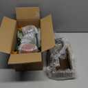 3 Pcs Fall Mason Jar Centerpiece Table Decorations for Dining Table Decor Farmhouse Coffee Table Decor with Wood Tray and Led Light Table Centerpieces for Dining Room Kitchen Living,Orange