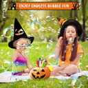 400 PCS Halloween Mini Bubble Wands, Halloween Party Favors for Kids, Bubble Wand Bulk for Goodie Bag Stuffers, Trick or Treat, Halloween School Classroom Prizes Gifts for Boys Girls(10 Colors)