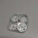 4 Pcs Cemetery Grave Vase Inserts Plastic Flowers Holder Bracket with 7 Hole Cylindrical Reusable Cemetery Flower Holder for Grave Vase Decorations, Keeping Bouquets in Place