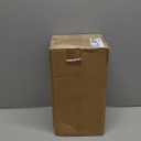 Toilet Paper Holder Stand Bathroom Toilet Paper Storage with Raised Base, Tissue Paper Roll Dispenser with Top Shelf (Black)