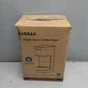 CHULUX Upgrade Single Serve Coffee Maker Machine for K Cup and Grounds with 2 Mins Brew One Cup, 3 Brew Choices, Removable 14oz Reservoir & Drip Tray