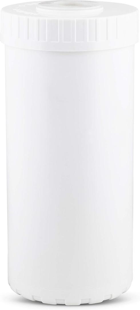 Hydronix HX-EC-4510W Empty Water Filter Cartridge Durable Construction for Pre-Post, Fits Big Blue Housings 4.5 x 10, White