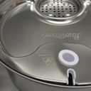 Pawccoli Dog Water Fountain Stainless Steel, 7L/1.8Gal Pet Fountain Water Bowl with Multi-Filtration & Deeper Drinking Aera, Large cat Water Fountain with Water Window & LED, Ultra-Quiet