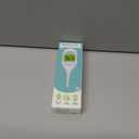 Boncare 9 Seconds Basal Body Thermometer for Ovulation, Oral Thermometer for Adults and Kids - Accurate Rectal Thermometer, with Fever Alarm and Large Display (Rice-White)