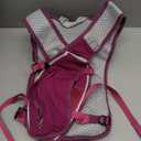 Hydration Backpack with 2L Water Bladder Bag, Lightweight and Breathable Running Vest for Men, Adjustable Chest Straps Water Pack for Cycling Hiking Climbing Outdoor (Rose Pink)