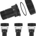 SP1500UNMPAK1 Male Union End Connector Replacement 1-1/2-Inch for fit Hayward CL200,CL220 and CL 220BR Series Pools and Spa Chlorine Feeders-Set of 4