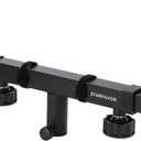 Starfavor Dual Speaker Pole Mount, PA/DJ/On Stage Speaker Mount Adapter with Adjustable Width 16.5" - 24.3" SPS-001