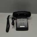 Sangyn Classic Vintage Cord Phones for Landline Old Telephone with Mechanical Ringer Volume Control Retro Analog Desk Phone for Home House School, Black