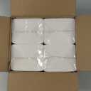 JOLLY CHEF 200 Pack Disposable Paper Napkins, Soft Bathroom Napkins for Guests, 2-Ply White Paper Hand Towels for Halloween, Wedding, Thanksgiving