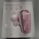 Electric Shaver for Women, Electric Razor with 7D Magnetic Shaver Heads, Wet Dry Waterproof Bald Head Trimmer Kit for Women & Men, Nose Ear Hair Trimmer, USB Rechargeable Clippers, Pink