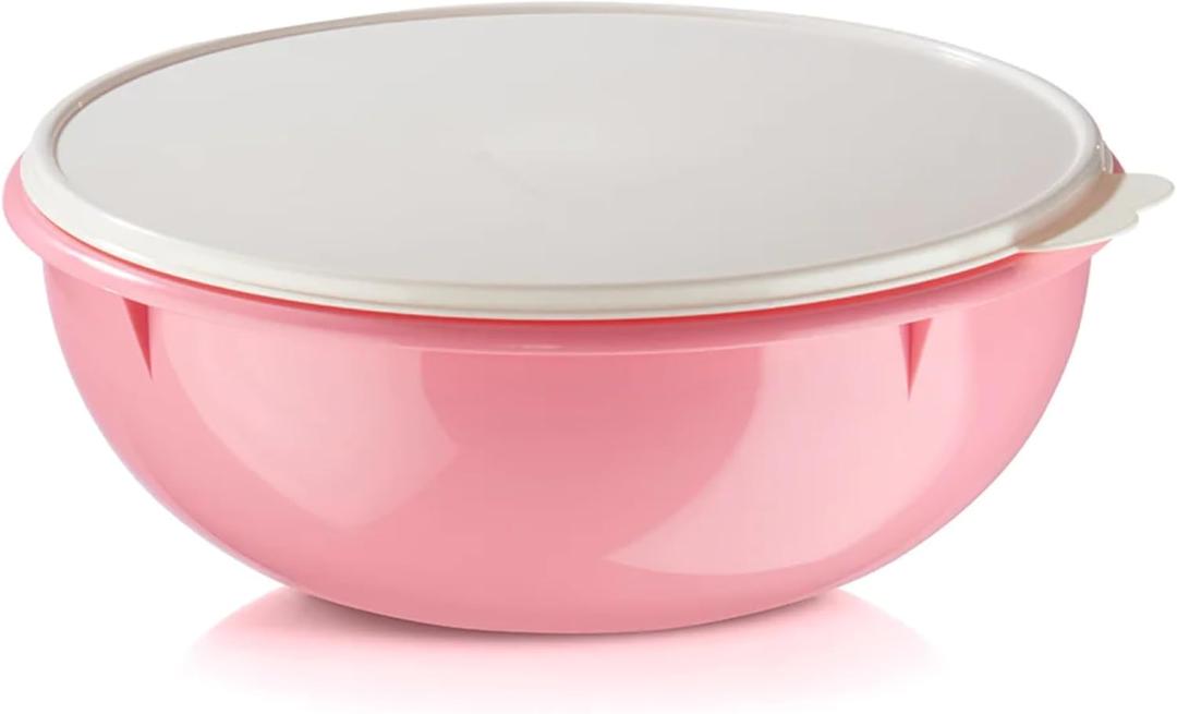 Tupperware 26 Cup Fix N Mix Bowl. Pink