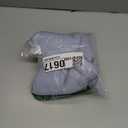 Hadetoto Baby Blanket Soft Cozy Cotton Cable Knit Crochet Receiving Crib Nursery Swaddling Blankets for Newborn Boys Girls (Baby Blue)