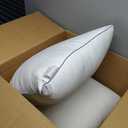 Mellow Hotel Pillow King Size, Waterproof & Stain-Resistant Down-Alternative Bed Pillow, Hypoallergenic Oeko-TEX Cover, Machine Washable, Stays Fluffy, Support for Side/Back/Stomach Sleepers