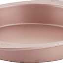 Farberware Nonstick Bakeware Baking Pan / Nonstick Cake Pan, Round - 9 Inch, Red