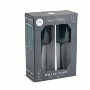 Core Home Wine Glass Set - Blue