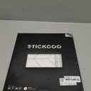 STICKGOO 10 Sheets Thicker Herringbone Peel and Stick Backsplash, 12.69.7 Stick on Wall Tiles, Self Adhesive Tile Sticker for Kitchen Backsplash and Bathroom, White with Grey Grout