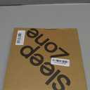 SLEEP ZONE Cot Mattress Protector, Waterproof Mattress Protector for Narrow Twin Bed - Fitted with Stretchable Pockets, Soft Breathable RV Bunk Size Mattress Pad Cover (White) (Small Single)