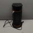 Space Heater - 1500W Portable Space Heaters for Indoor Use, PTC Ceramic Electric Heater with Remote, 4 Modes, 9H Timer, Low Noise, 70Oscillation, Overheat & Tip-Over Protection for Office Home (Black)