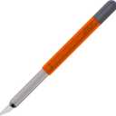 Slice 10518 Craft Knife, Finger-Friendly Edge, Safer Choice, Never Rusts, Lasts 11x Longer Than Metal, Precision Cutting, Never-Lost Safety Cap