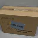 21" Touch Bedside lamps with 2 USB & AC Outlets, 3-Way Dimmable Bedside Table Lamps Set of 2 for Bedroom Living Room Office Reading, White Shade Lamps for Night Stands, 2700K LED Bulbs Included