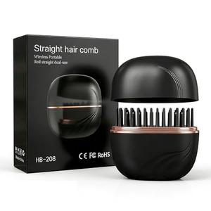 Mini Hair Straightener,USB Charge Hair Straightener Travel,3-Speed Temperature Control,Mini Portable Straightener for Women,Girls Home & Travel (Black)