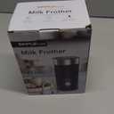 SIMPLETASTE Milk Frother, 4-in-1 Electric Milk Steamer, Automatic Warm and Cold Foam Maker and Milk Warmer for Latte, Cappuccinos, Macchiato (Blue)