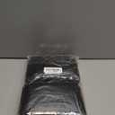 100Pcs Black Organza Bags 7x9 inch, Large Halloween Mesh Bags Drawstring Jewelry Gift Pouches Valentine Wedding Party Favor Bag