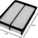 EPAuto GP898 (CA9898) Engine Air Filter, Replacement for Mazda3 / 3 Sport(20042013), Mazda5 (20062017)  For NON-SkyActiv Engines Only  Rigid Panel Filter for Improved Airflow, Efficiency & OEM Fit