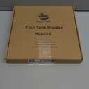 Adjustable Acrylic Aquarium Divider Set - Universal Fish Tank Separator for Multi-Purpose Fish Isolation (2 Sizes Optional (11.02''x11.02'')