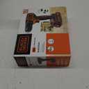 BLACK+DECKER 20V MAX Cordless Drill/Driver Kit with ‎Battery, Charger, and Double Ended Bit (BDCDD120C)
