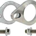 2 Inch 2-Bolt Exhaust Flange Connection Kit,Flange and Gasket for Exhaust Turbo Downpipe Catback Headers Stainless Steel 51mm