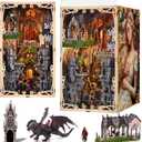 MiniCity Book Nook Kit, DIY Scene Miniature House Kit Tiny House Mini Booknook Craft Bookshelf Decor, 3D Puzzles for Adults, Scale Model Building for Book Lovers (Sleeping Beauty)