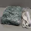 Electric Throw Blanket Green Heated Blanket 50X60in, Ultra Soft Silky Flannel and Fluffy Sherpa Heating Blanket with 5 Heat Levels & 4 Hrs Timer, ETL Certified & Overheat Protection, Gifts for Grandma