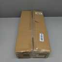 WOPITUES Floating Shelves with Gold Metal Guardrail, Shelves for Wall Decor Set of 3, Wall Shelves for Bedroom, Bathroom, Kitchen, Living Room, Plants, Picture Frames, Art- Gold in Navy Blue (15.7 inch)