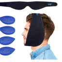 NEWGO Wisdom Teeth Ice Pack Head Wrap for Face Oral Surgery, Jaw Ice Pack for Face with 4 Hot Cold Gel Pack for TMJ, Tooth Extraction, Tonsillectomy Recovery