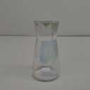 Zerodeko Vase Transparent Flower Container Simple Style Flower Container Glass