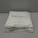 FAUNNA 100% Cotton Duvet Cover, Hypoallergenic Bed Bug Proof White Minimalist Comforter Cover Zipper,Featuring Antimicrobial Product Protection for Enhanced Freshness Breathable Duvet Protector(Full)