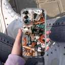 Western Cowboy Cowgirl Case Compatible with Galaxy A14,Retro Country Art Collage,Trendy Soft Bumper TPU Case for Samsung Galaxy A14