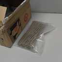 #14 * 8" Extended Deck Screws, (38 pcs) 2 lbs.Lengthen Exterior Wood Screws, Rust Resistant epoxy Coated, Bronze, T30 Star Bit (Yellow)