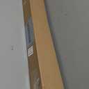 LazBlinds No-Drill Cordless Roman Shade - Light Filtering Natural Wood, Easy Install Bamboo Blind for Windows 20" W x 48" H, Malay Oak