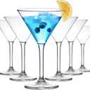 ZOMUIA Plastic Martini Glasses, 10 oz Martini Glasses Set of 12, Reusable Plastic Cocktail Glasses, Unbreakable Cocktail Glasses for Bar, Margarita, Whiskey, Tequila, Party, Poolside, Outdoors