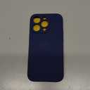 Miracase Designed for iPhone 14 Pro Case with Screen Protector, [Upgraded Camera Protection], Shockproof Liquid Silicone Rubber Phone Case Cover for 14 Pro 6.1 inch, Dark Blue