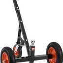 VEVOR Trailer Dolly, 1000lbs Tongue Weight Capacity, Carbon Steel Trailer Mover with 16.7 inch and 22 inch Height Adjustable Trailer Dolly, 2 inch Ball, 14 inch Pneumatic Tires, for Moving RV Trailer