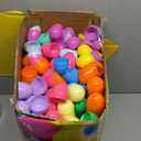 RALLYPANDA 1000cs Empty Plastic Easter Eggs,Bulk Fillable Easter Eggs for Easter Hunt,Basket Stuffers Fillers,Theme Party Favor Decoration,Surprise Eggs,Easter Classroom Prize Supplies
