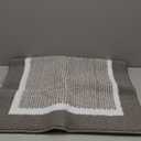 Colorxy Indoor Door Mat, Non-Slip Absorbent Resist Dirt Entrance Mat, Sturdy Low-Profile Inside Floor Mats, Washable Front Entry Doormats for Entryway, 32''x20'', Grey